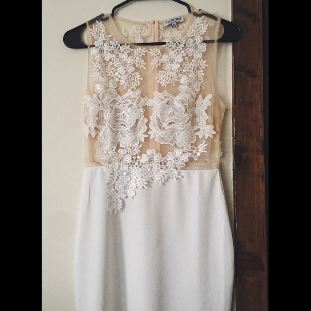 White dress